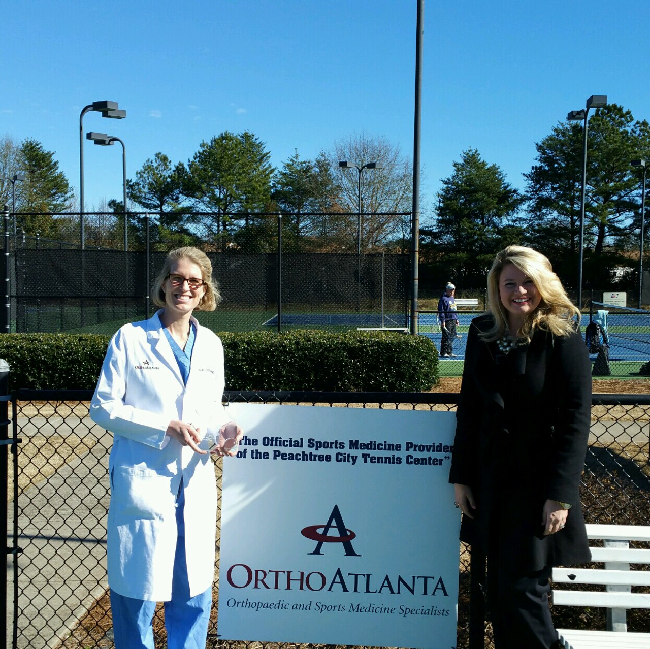 Dr. Susan S. Jordan and Carrie Parsons, OrthoAtlanta